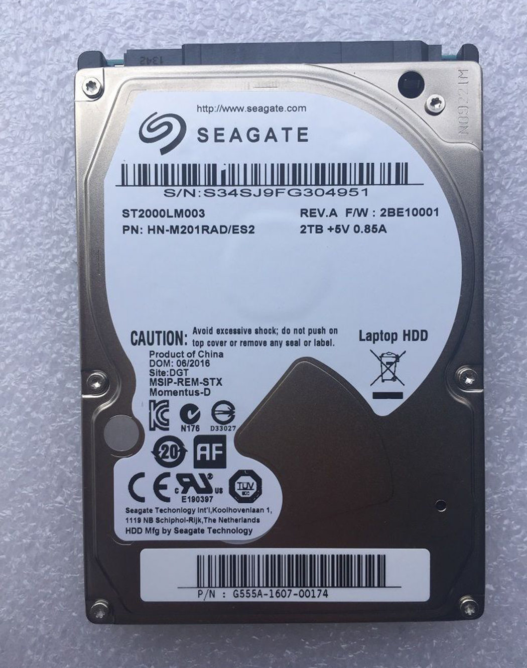 Seagate Spinpoint M T Tb Internal Hard Drive St Lm